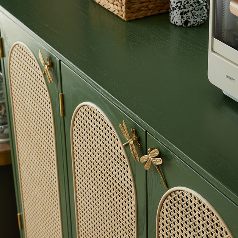 Shoe Storage Cabinet, Green