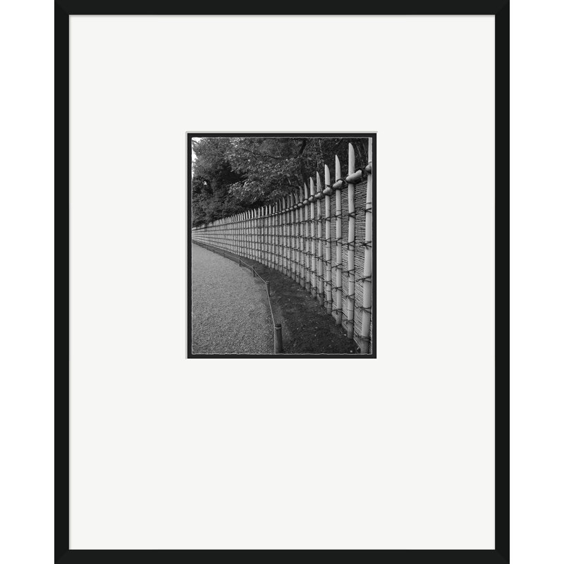 Japanese Fence Print by Bespoke By Baker