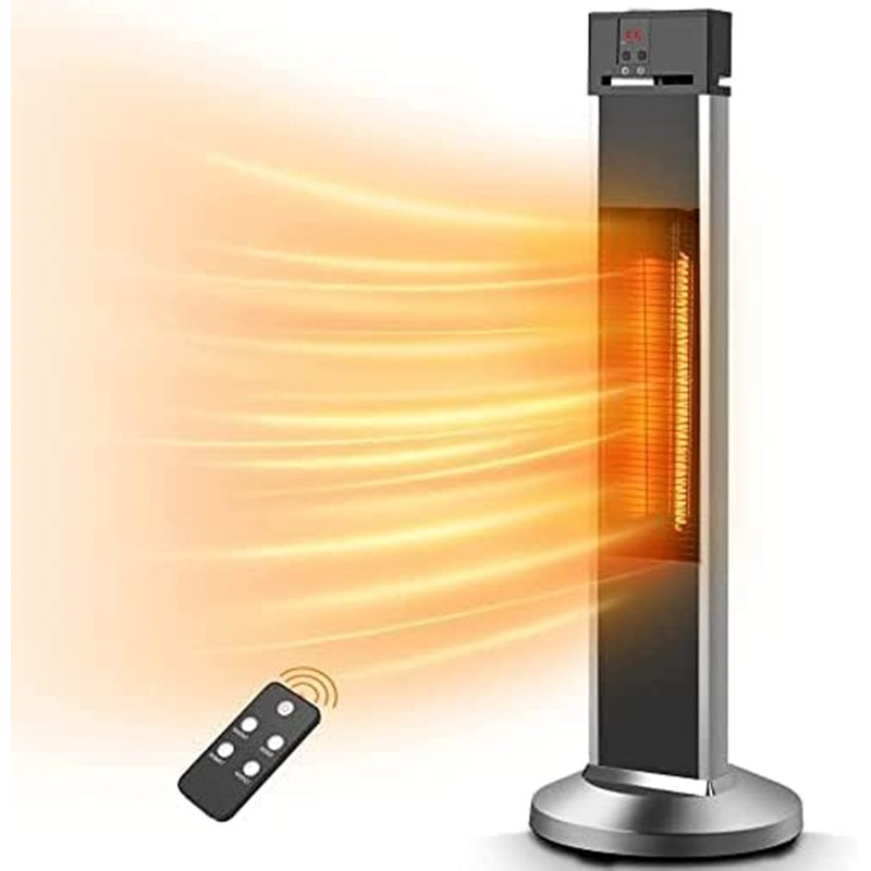 Nordic Hygge 1500-Watt Infrared Space Heater with 3 Modes and Super Quiet