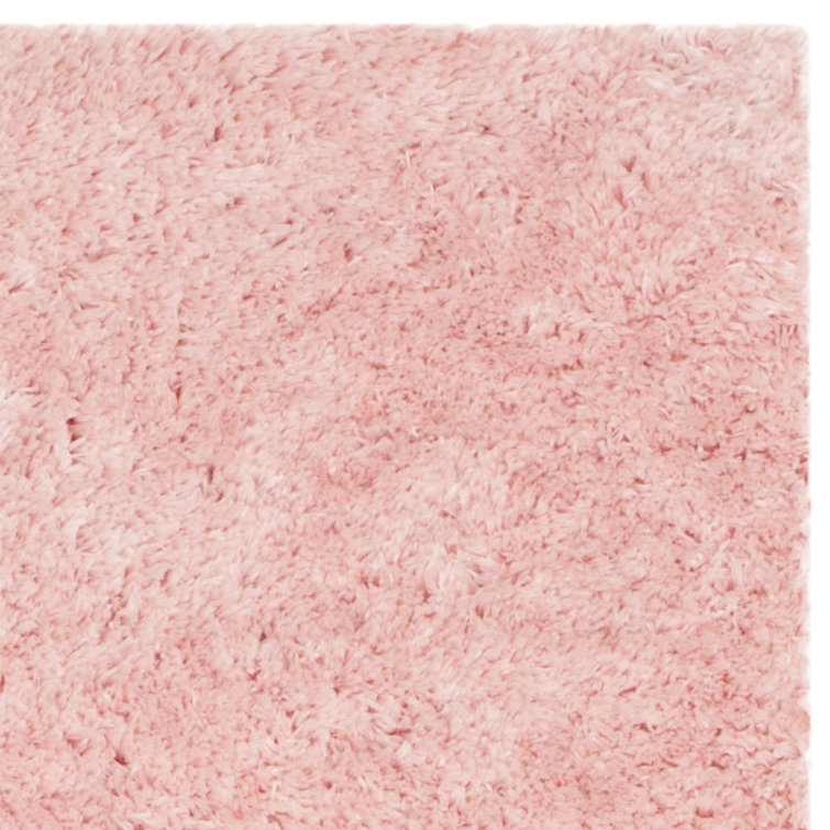 Gentas Hand Tufted Solid Color Shag Performance Area Rug