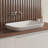 Salerno Semi-Recessed 21" x 13" Bathroom Sink, White Vitreous China Vessel Sink-131576187
