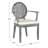 Lanny 4 - Person Acacia Wood Patio Dining Set with Round Table , Cushions Included-1753357561