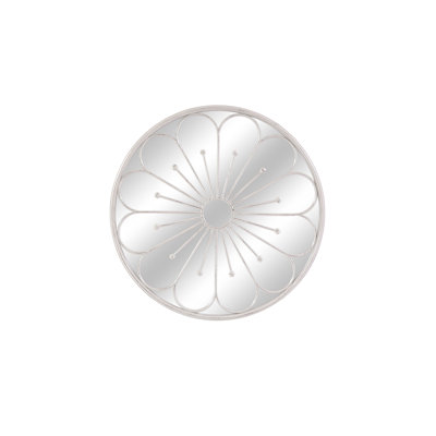 Adeen Iron Round Wall Mirror