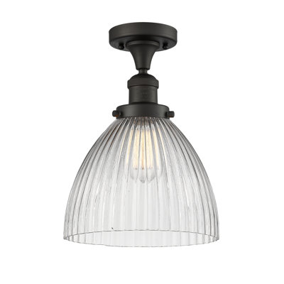 Plafonnier semi-encastré 1 lumière 9,5 po Kody