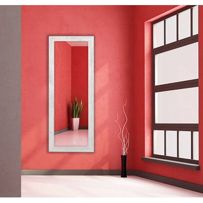 Carlea Wood Flat Mirror