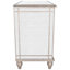 Commode d'appoint à miroir 3 tiroirs Daneli