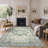 Roehit Oriental Performance Machine Washable Area Rug-949130764-965296199