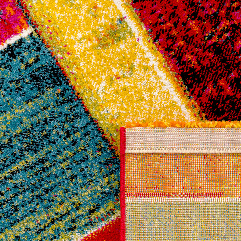 Esther Abstract Area Rug, Rectangle 80 x 150cm