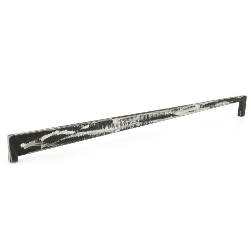 Poignée barre 6 5/16 po Loft, Noir industriel brossé, 12 5/8"