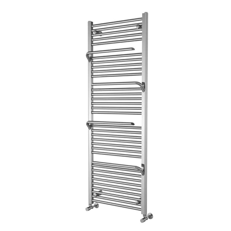 Joule Straight Towel Rail Heated Towel Rails, Chrome, 1510mm H x 550mm W