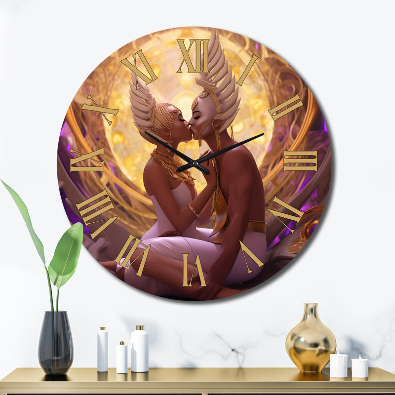 Horloge murale Divine Love Goddess, Très grand
