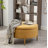 Mariantonietta Upholstered Round Storage Ottoman-1855773753