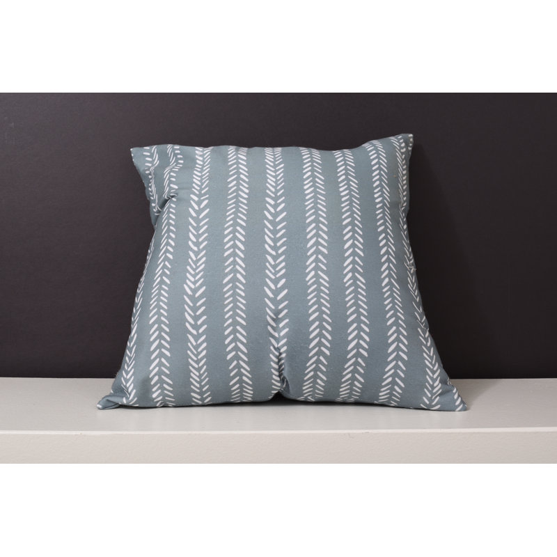 Outdoor Square Pillow Cover & Insert, Green