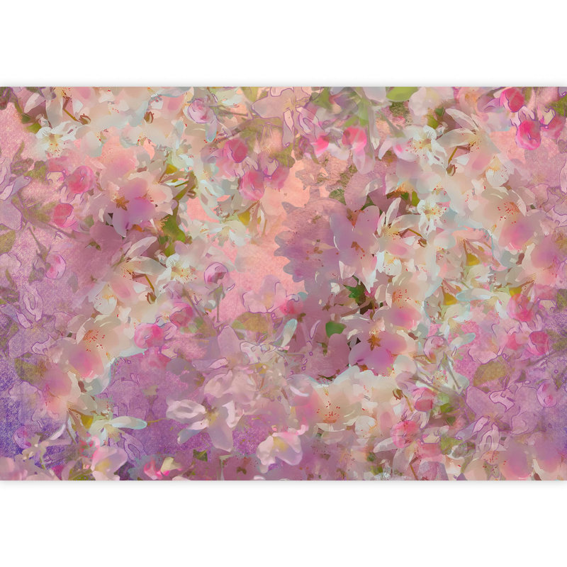 Panneau floral, L 66 po x l 96 po