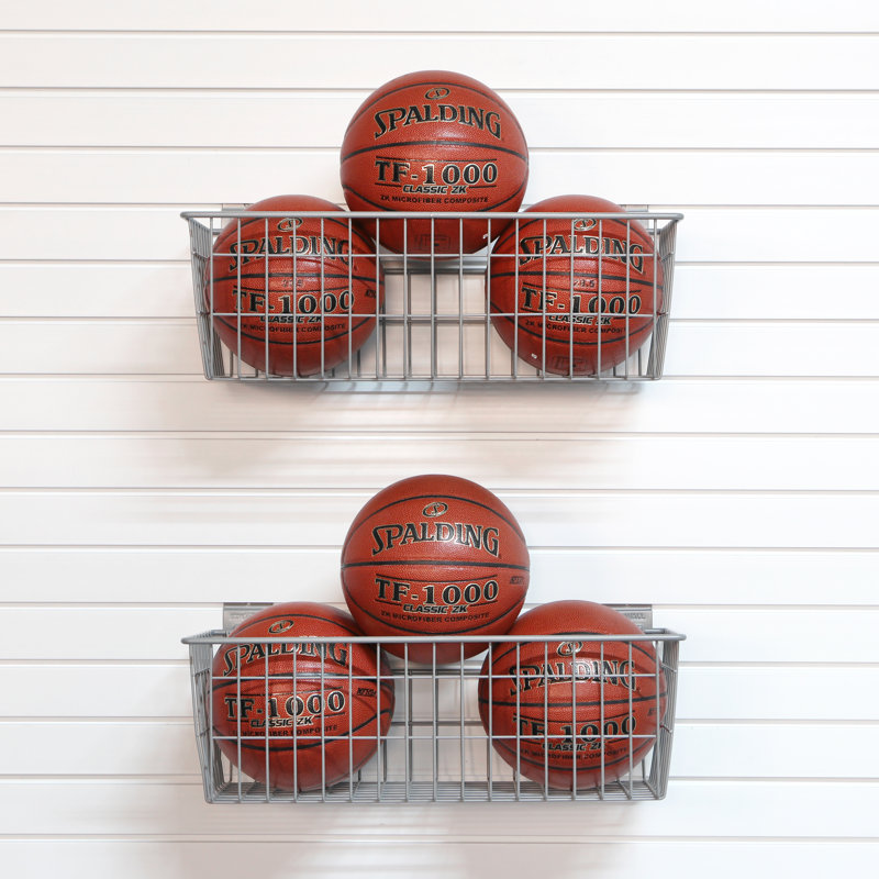 Steel Slatwall Bin Piece Set
