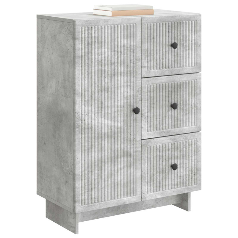 66cm Sideboard, Concrete Grey