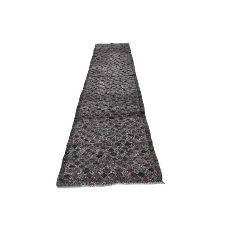 Tapis de couloir gris graphite Judy