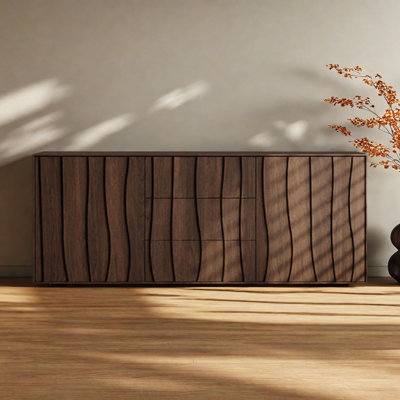 American retro light luxury sideboard