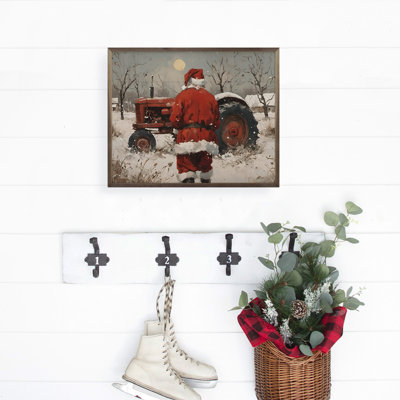 Vache et père Noël