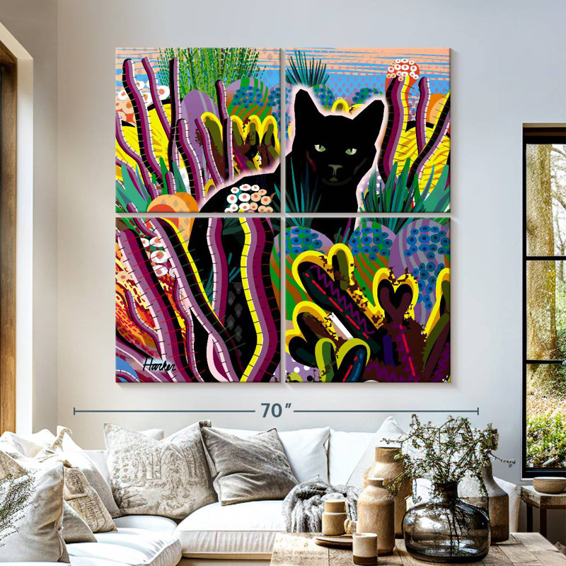 Brampt Coco Under The Sumac Tree, 57" H x 57" W