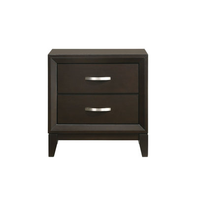 Sizemore 2 - Drawer Nightstand in Merlot
