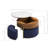 Lift Top Extendable 3 Storable Stools Sintered Stone Coffee Table with Storage-271548677