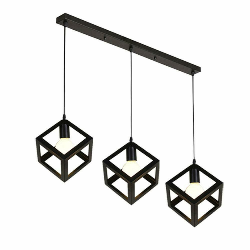 Barreto 3 - Light Black Kitchen Island Pendant