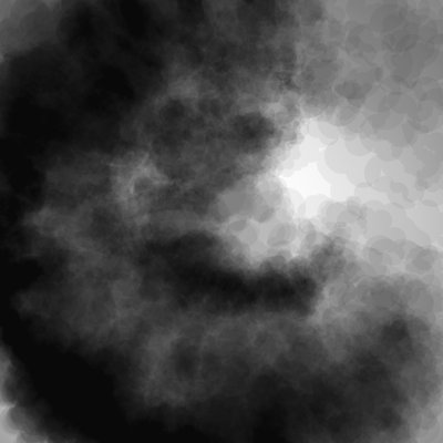 Smoke Background - Wrapped Canvas Print
