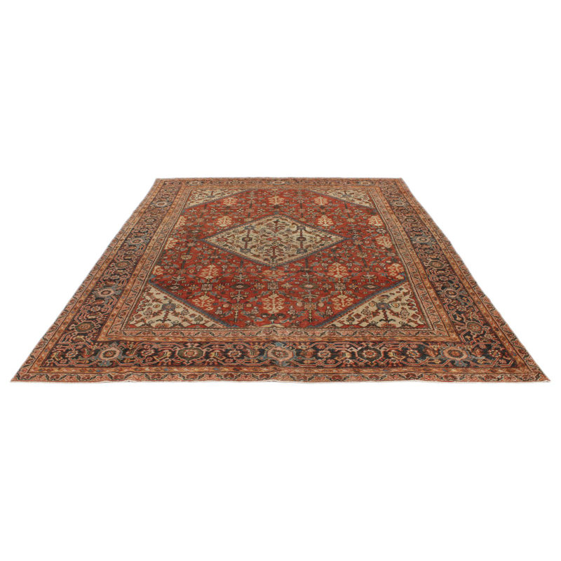 Tapis Oushak multicolore 9 x 11