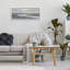 «Foggy Riverbend Atmosphere», estampe numérique, conception de Christy McKee-424898794-424898792