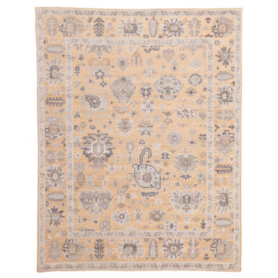 Finest Oushak Tan Rug 8'0" x 10'3"