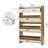 Shoe Cabinet With Three Concealed Flip-Up Doors And Two Standard Drawers, Particle Board Narrow Storage Unit, Freestanding Organizer For Entryways And Hallways (White And Walnut Combination)