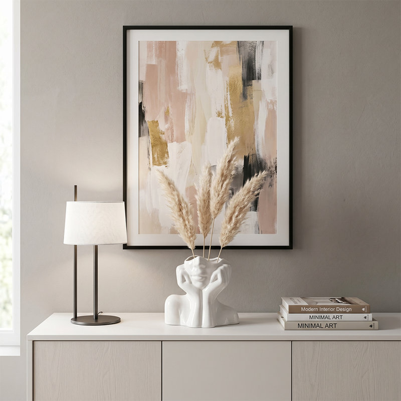 Vase en céramique blanc