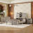 3 Piece Bedroom Set (Bed+1*Nightstand +Dresser) with Charging Station-98840030-98840029