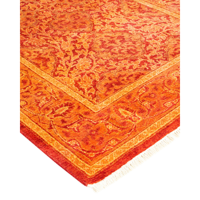 Classic One-of-a-Kind 2' 5" X 13' 2" Hand Knotted Area Rug