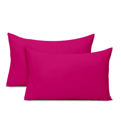Castille Supersoft Plain Blend Microfibre/Polyester Housewife Pillowcase