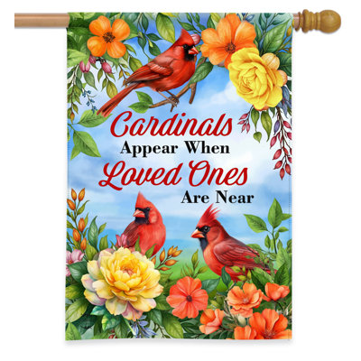 When Cardinals Appear House Flag
