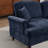 Mid Century 3 Seater Sofa Couch With Removable Ruffle Skirt-2119563587