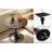 (Walnut Color) Round Table, ∅31.5'' Modern Dining Table, Dining Table,MDF Top And Steel Base Tulip Round Kitchen Table,Kitchen Table, Mid Century Coffee Table For Living Room, Oval Dining Table