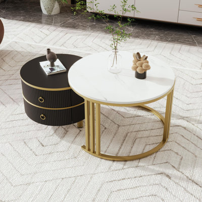 Agatia Frame Coffee Table with Storage