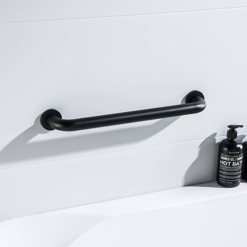 20.38'' Bath Safety Grab Bar, Black