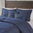 Woolrich Perry Blue Oversized Denim 100% Cotton 5-Piece Full Comforter Set-24070992