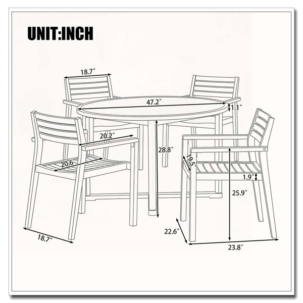 Dimensions du produit