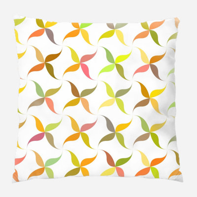 Coussin décoratif à feuilles