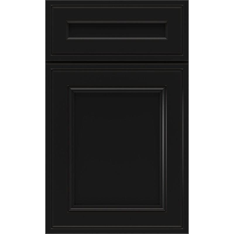 Dwelling Mountvale Door Sample, Maple, Black