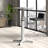 West Oak Lane Adjustable Height and Foldable Oval Steel Standing Desk