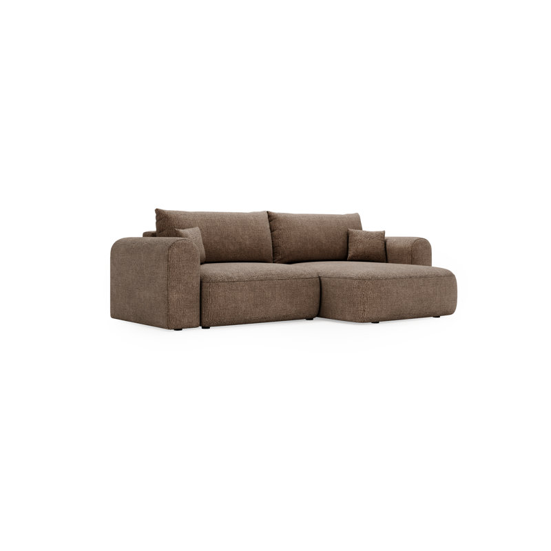 3 Seater Corner Sofa , Taupe, Left Hand Facing
