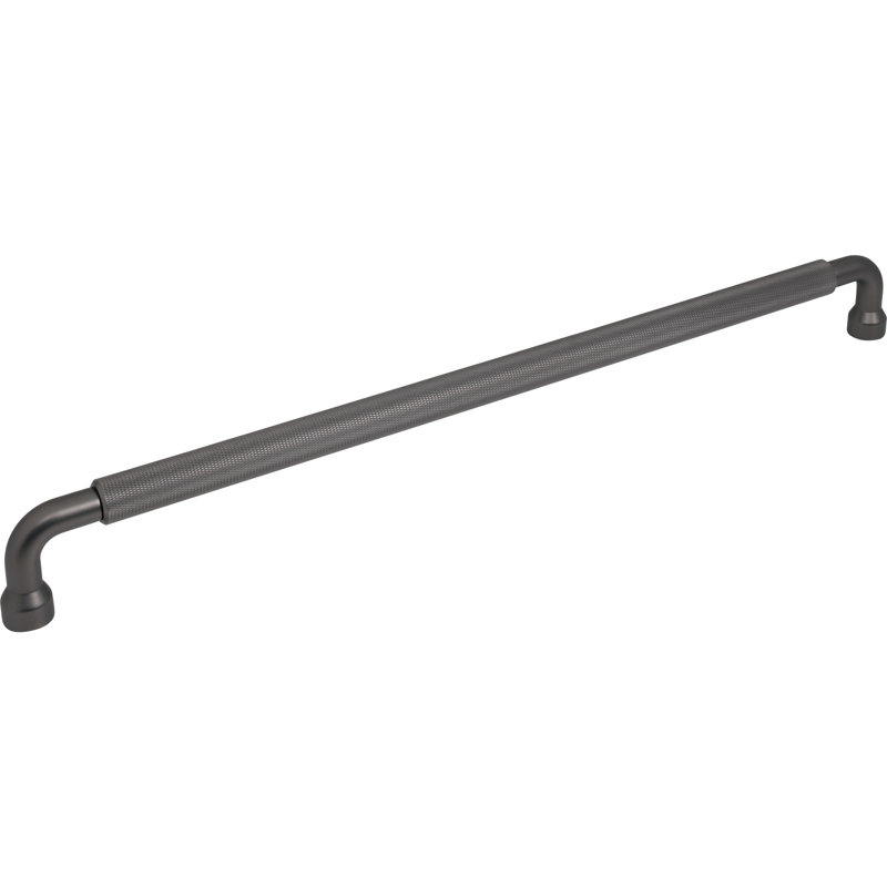 Garrison Appliance Pull, Antique Gray, 18" Center To Center
