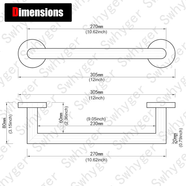 Dimensions du produit