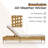 Outdoor Wicker Chaise Lounge With Cushions